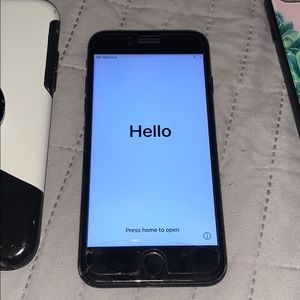 IPhone 7.. with 2 phone cases